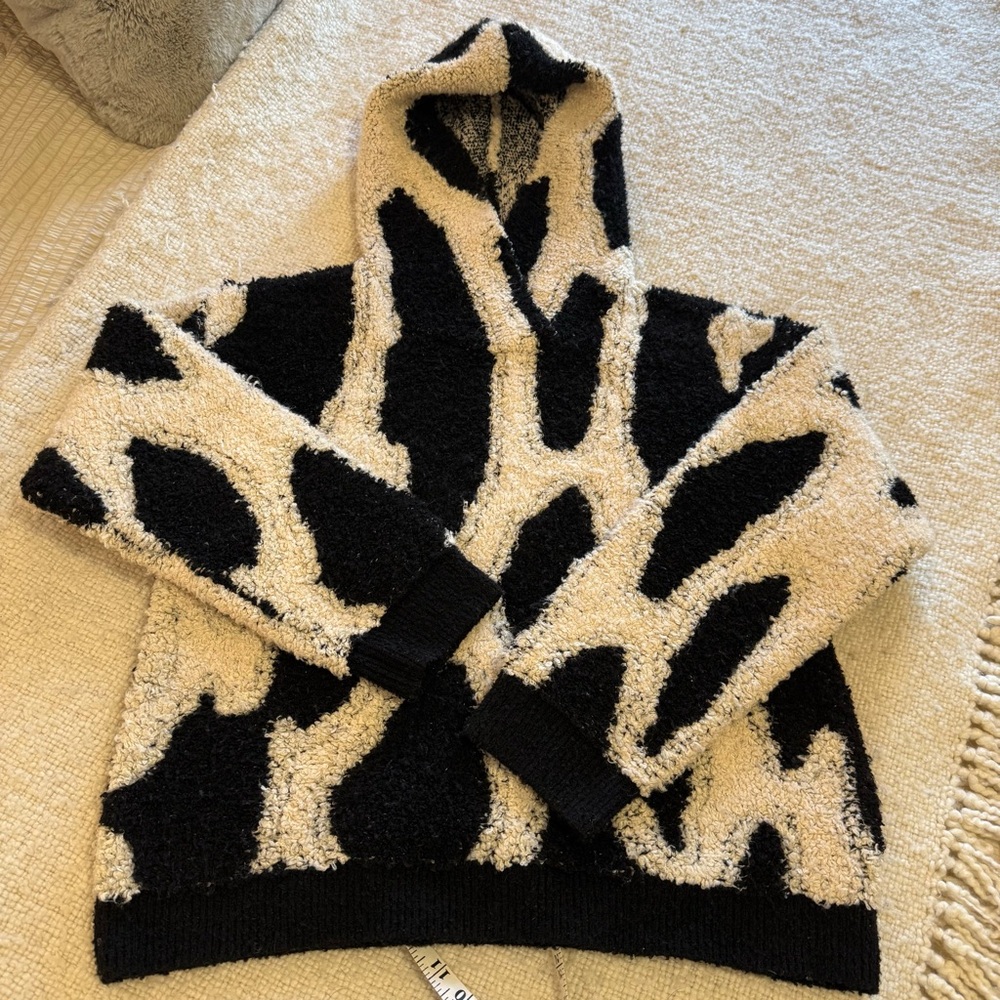 Sandy Liang High Pile Textured Hoodie large